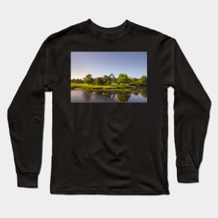 Bolton Abbey Nestled in the Yorkshire Dales on the banks of the River Wharfe 5603 Long Sleeve T-Shirt